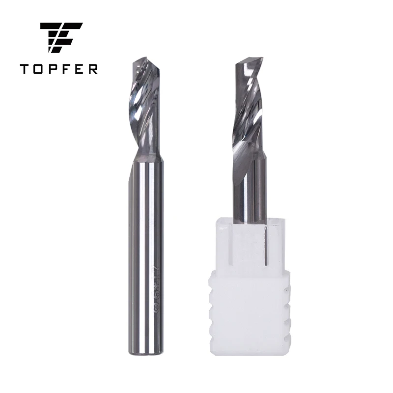 
Wholesale High Feed Solid Carbide Single Flute End Mill Cutter 