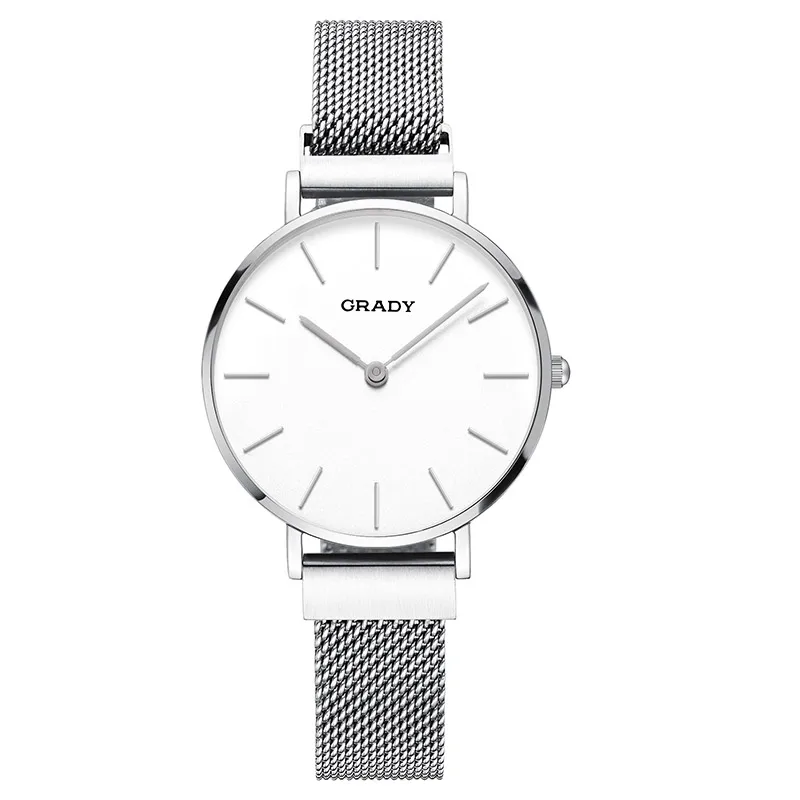 Fashion Simple Ultra Thin Latest Design watch waterproof Japan Quartz Movement sapphire ladies watches women