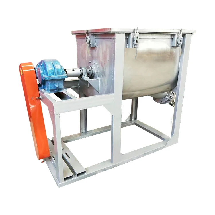 Горизонтальный Миксер для порошка, небольшой ленточный блендер, миксер для стирального порошка, машина