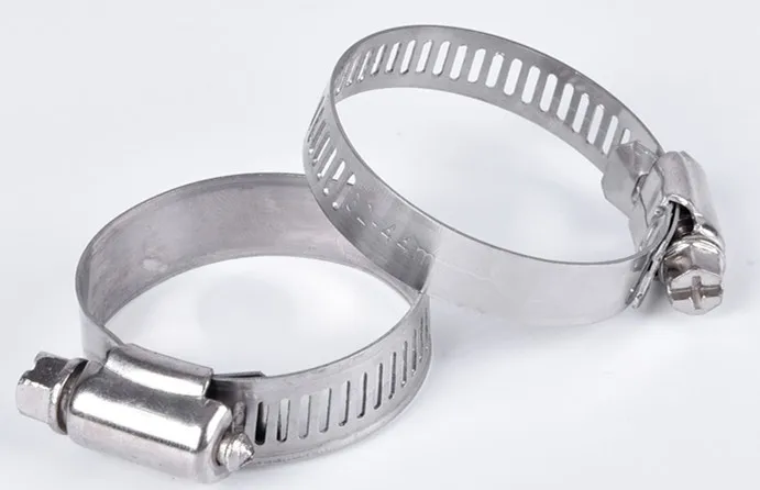 35-51mm stainless steel clamp strong fastening force american type hose clamp clamping force gauge
