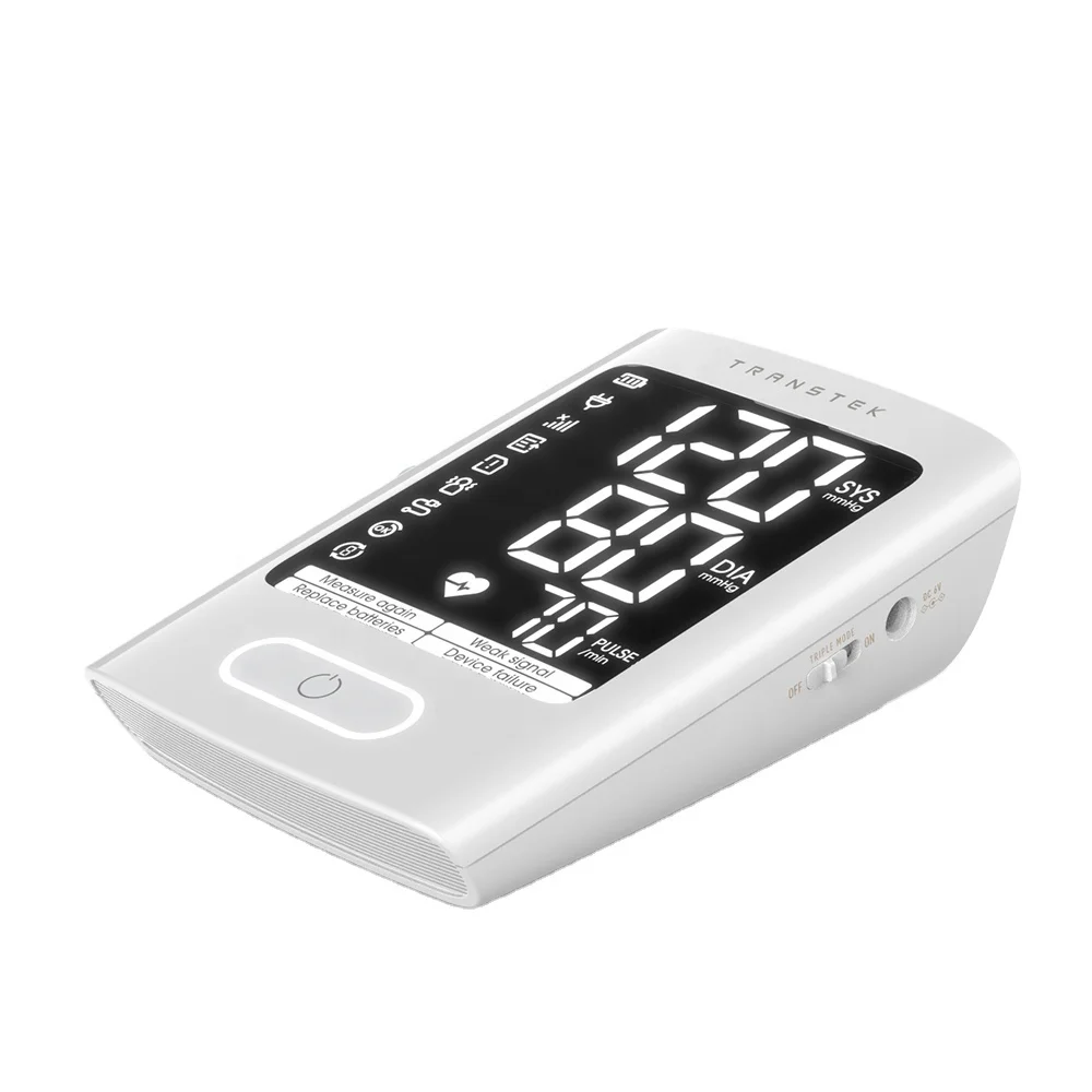 Transtek 2022 Hot Sale Telehealth Digital BP Cuff Connected Blood Pressure Monitor