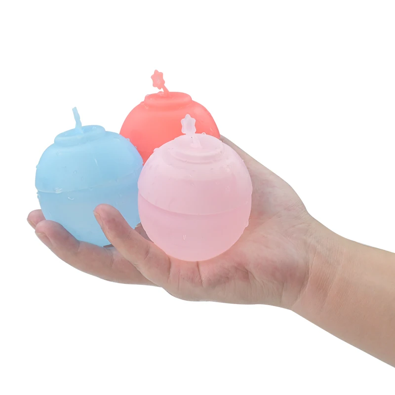Food Grade Silicone Baby Bomb Water Balloon Bath Bomb Toys Summer Toys Reusable Silicone Bomb Water Balloon