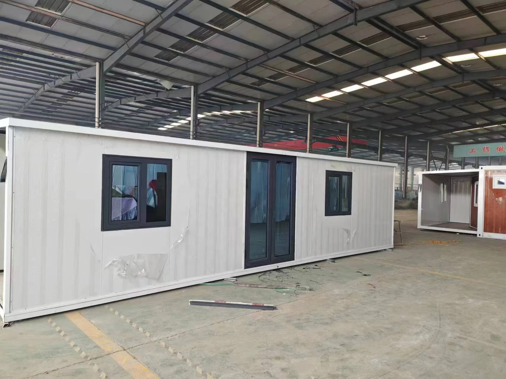 Lower Cost Expandable Container Home  House 40ft Prefabricated Container Module House With 3 Bedroom