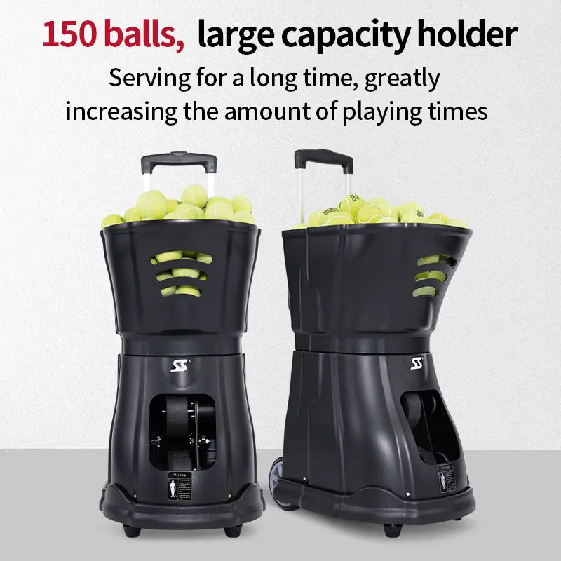 SIBOASI T2201A smart tennis ball shooting machine with APP Tennis ball machine Intelligent tennis equipment