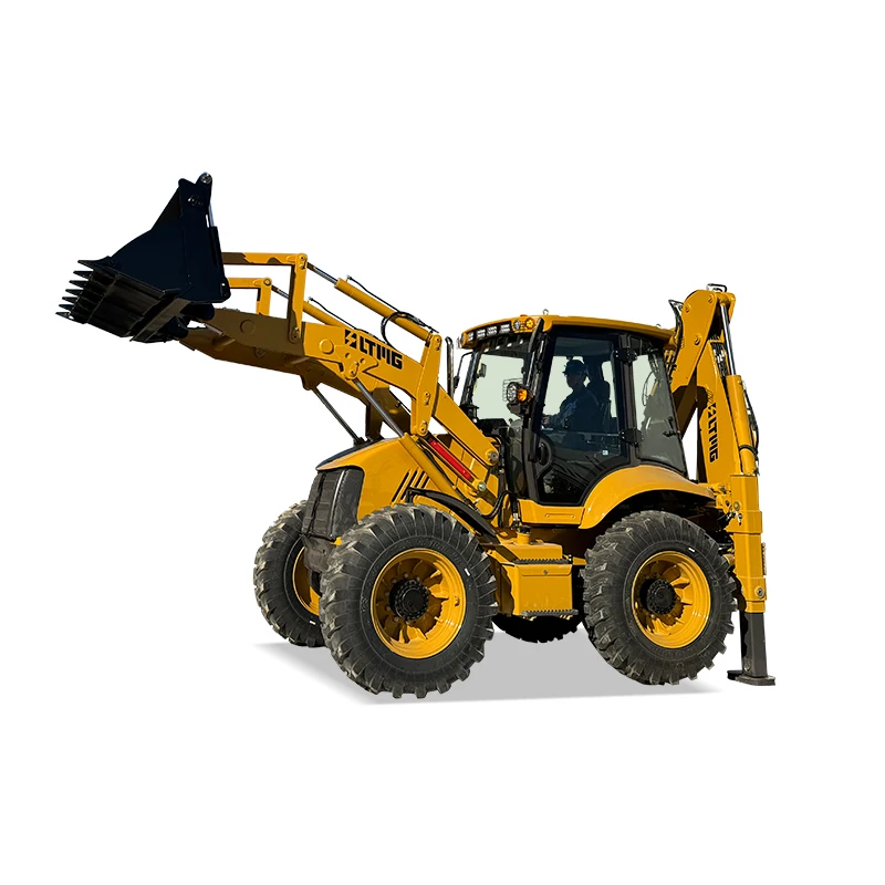 LTMG  earth-moving machinery wheel loader BLT388H 2500kg backhoe loader with anti-rollover cabin