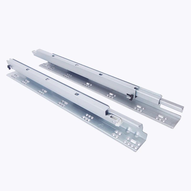 Full American Type Rail Heavy Duty Sliding Door Wholesale Adjustable Undermount Soft Close Drawer Slides