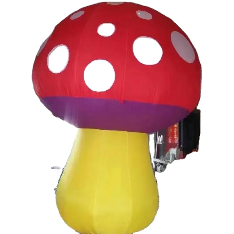 Height Inflatable Lighting Mushroom Model For Event Display LED Mushroom Flower inflatable flower