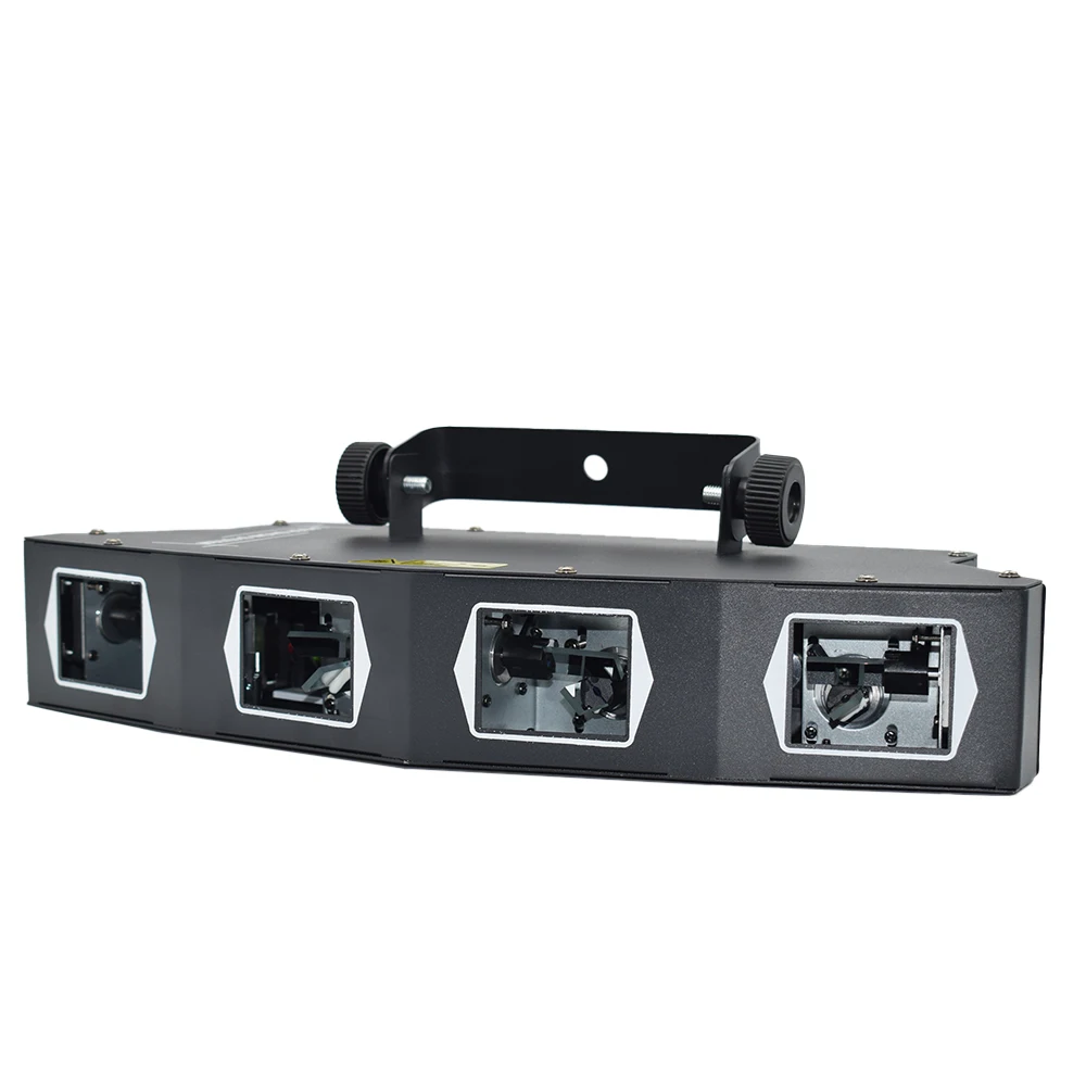 Four Holes Laser beam line Dmx512 Sound Control Led Lazer Light Dj Disco Laser Lights For Night Club