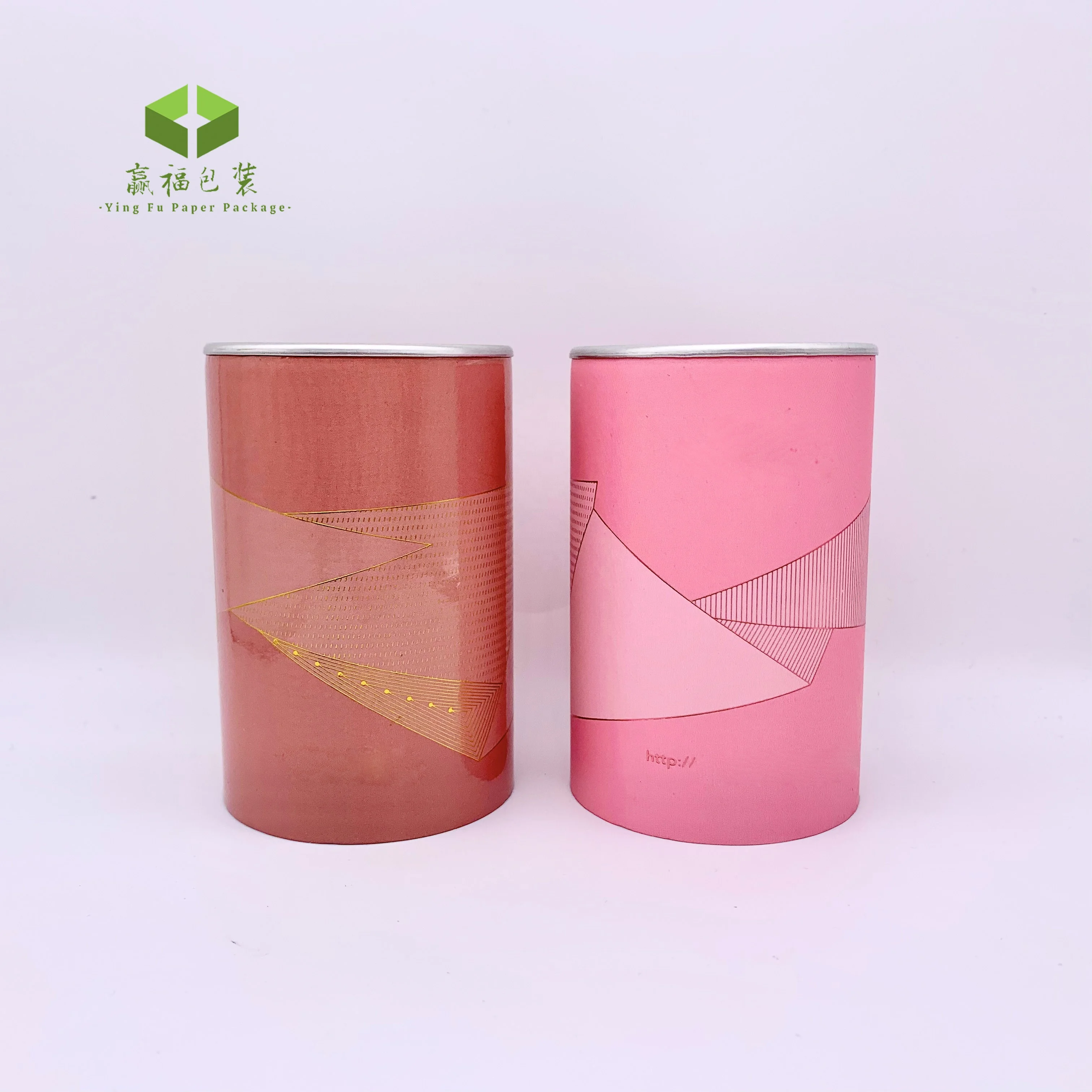 Metal lid easy peel off end lid aluminum foil sealer for food can round paper packaging box tea container box tube cylinder