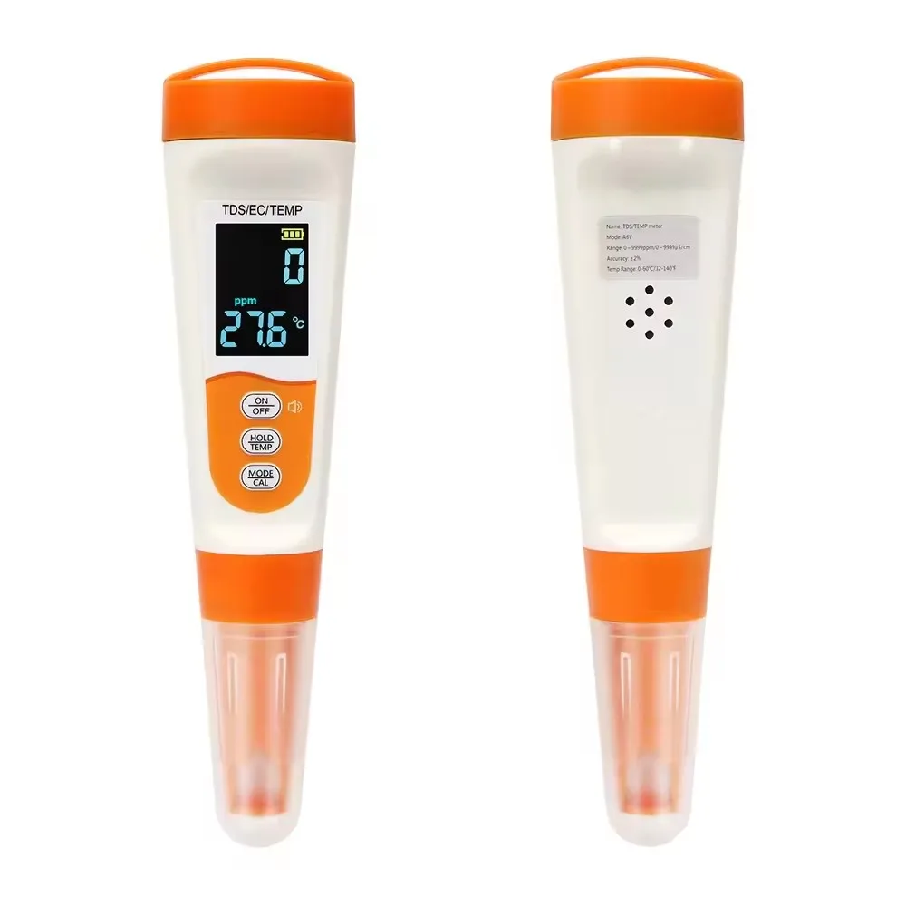 Multi Functional Household Portable TDS/EC/Temperature Water Quality Detection Pen