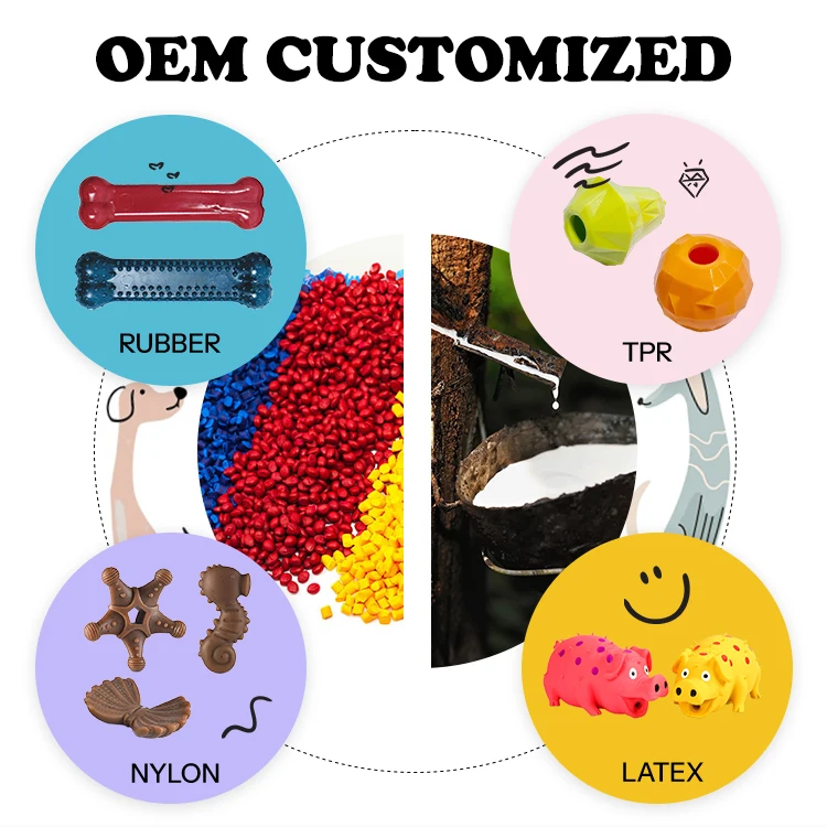 2024 New product Wholesale new cute animal shapes interactive training chew cat dog toy cotton dog toy