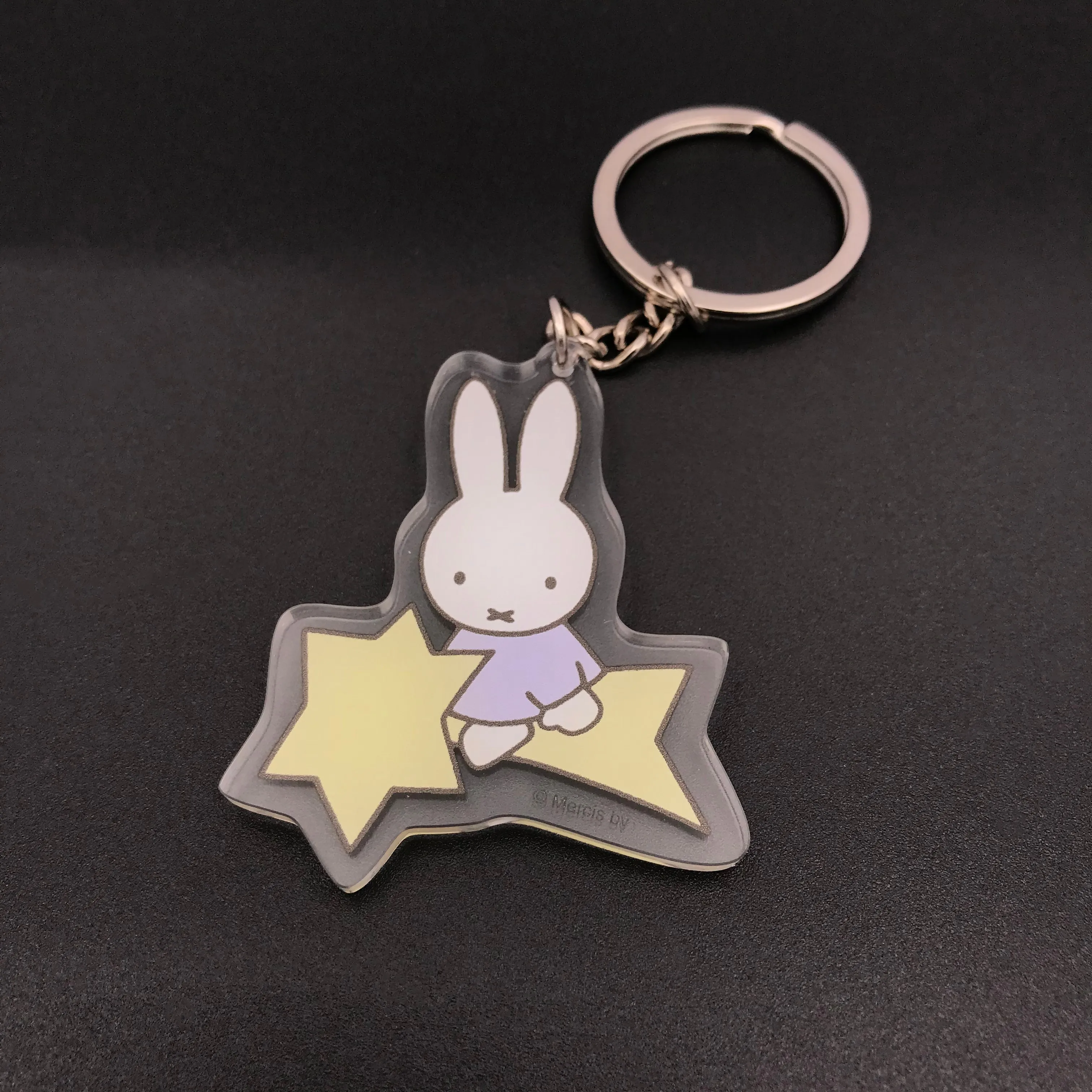 Promotional acrylic keychain ideal for marketing with custom logo or design great for corporate gifts or events