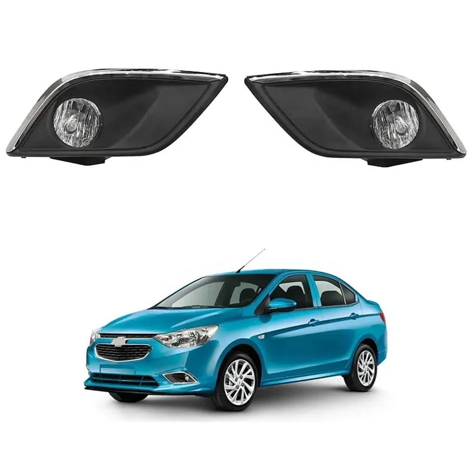 Комплект противотуманных фар для chevrolet chevy sail 2014 2015 2016 2017 / aveo 2018 2019