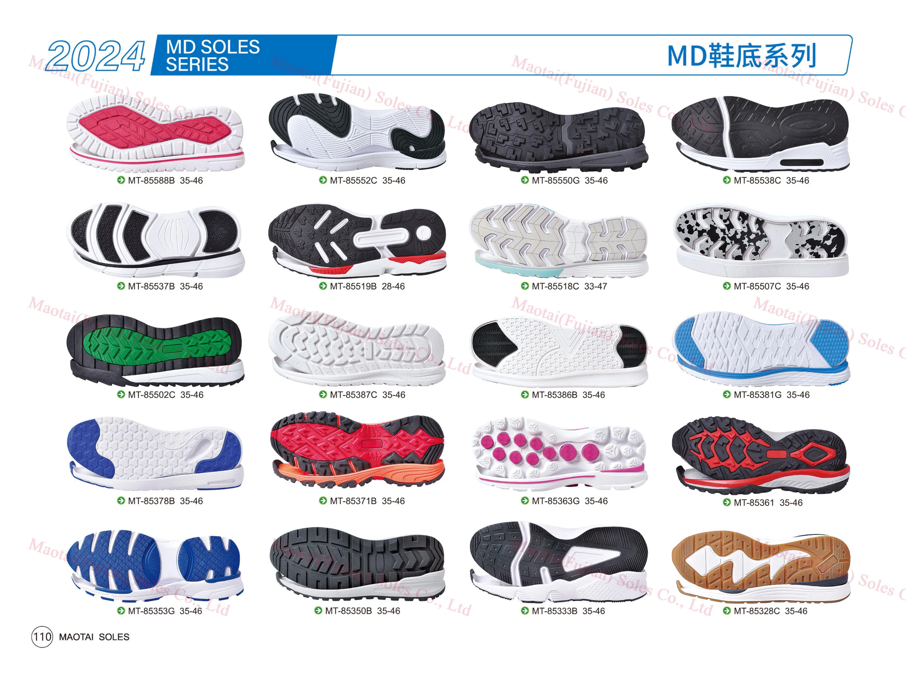 Maotai Soles Factory High Elastic EVA Shoe Sole Men Sport Running  EVA Foam Sneaker Outsoles SOLE