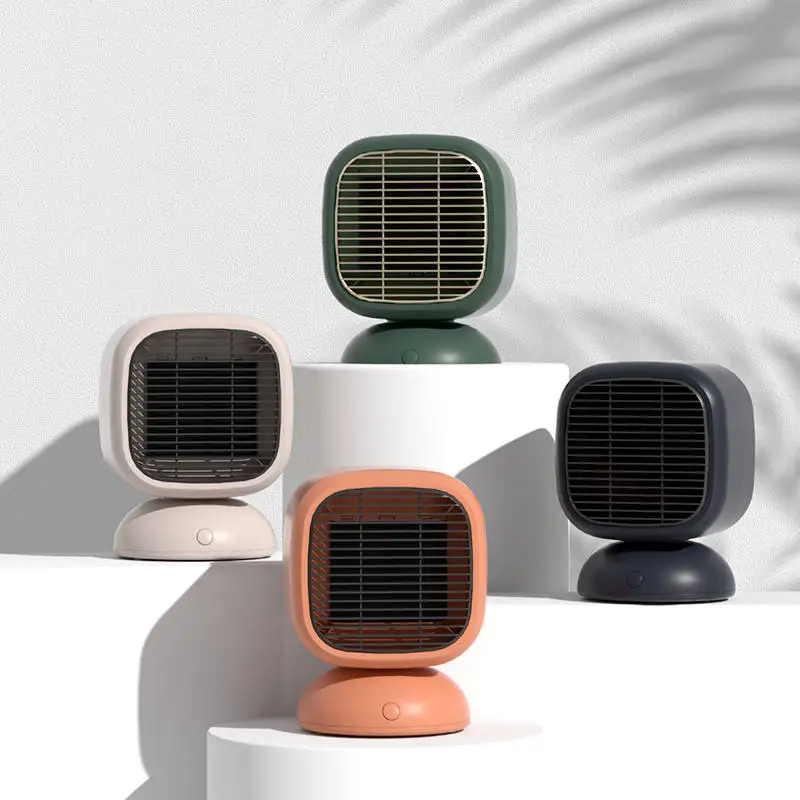 Christmas Winter Gift  Mini Heater Fan 600w  Portable Electric Heater PTC Hot Air Fan Heaters