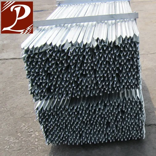 Hot Dipped Galvanized Steel Y Post Star Picket Electric Fence T Posts