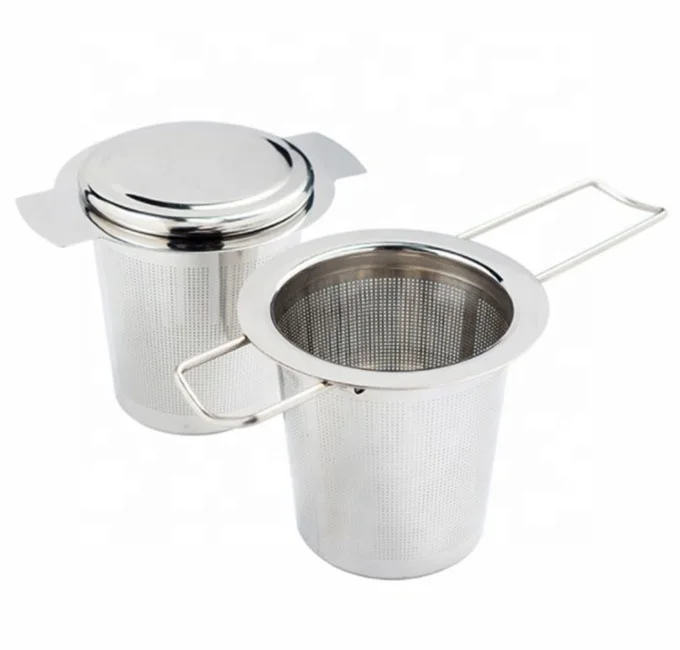 High Quality Portable Collapsible Stainless Steel Mesh Tea Infuser Strainer Filter
