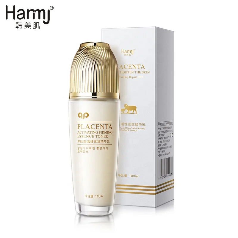 HOMER Placenta Activatating Firming Essence Cream 50g Toner 120ml Lotion 100ml 3-Piece Skin Care Set