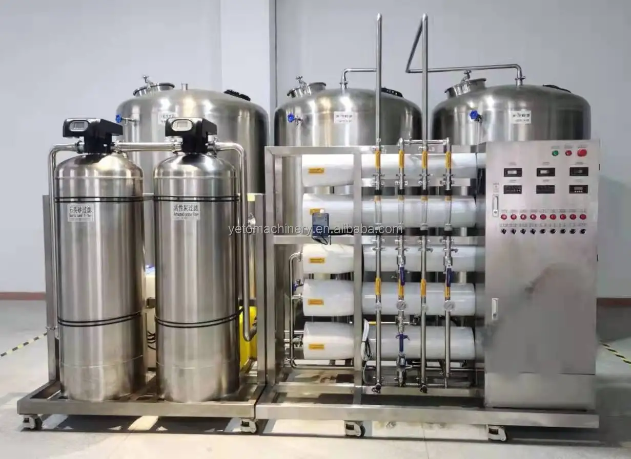 Cosmetic industrial pure water treatment machine RO water Treatment machine