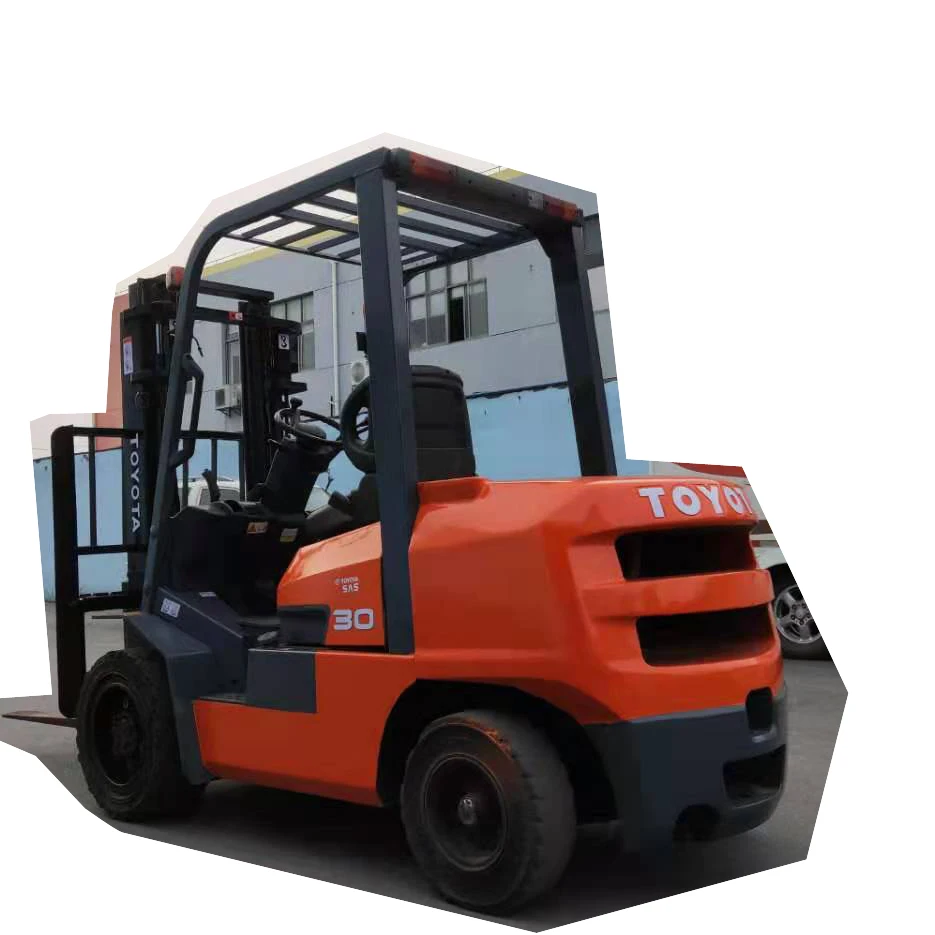 clean and good looking imported second-hand toyota forklift 3ton are hot for sale