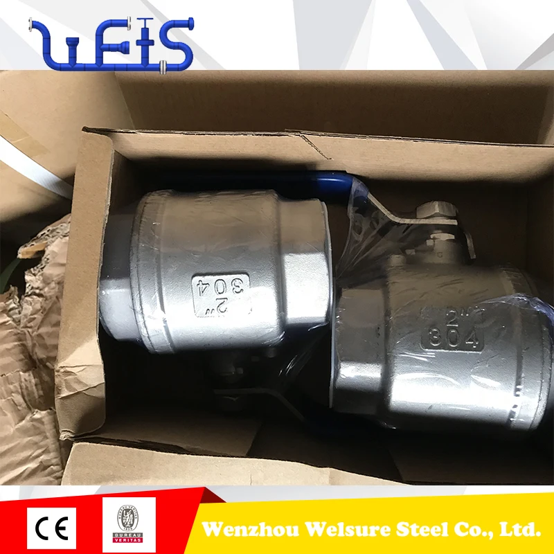 Шаровой кран из нержавеющей стали 316L с резьбой 316 304