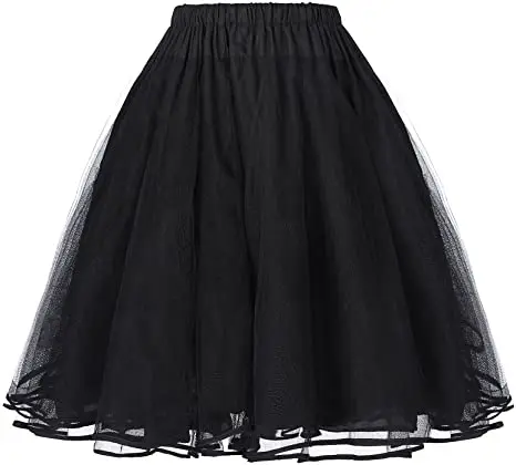 Женский подъюбник кринолин 50 Рождественская пачка Нижняя юбка 3 слоя