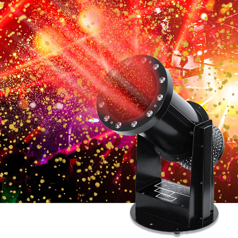 mini ceiling eco-friendly pink blue confetti making blaster cannon a shooter a fabriquer des machine co2 stage effects