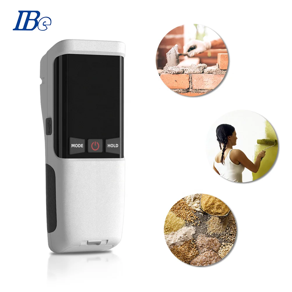 Multifunction grain/soil/hazelnut/tobacco/wood/plant/rice/dried fruit digital 2 in 1 moisture meter digital soil moisture meter