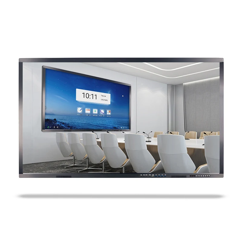 all in one smart whiteboard finger touch teaching electronic board for meeting