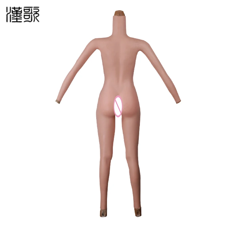  Силиконовый цельнокроеный костюм Zentai CD TD Pussy F форма груди Трансвестит