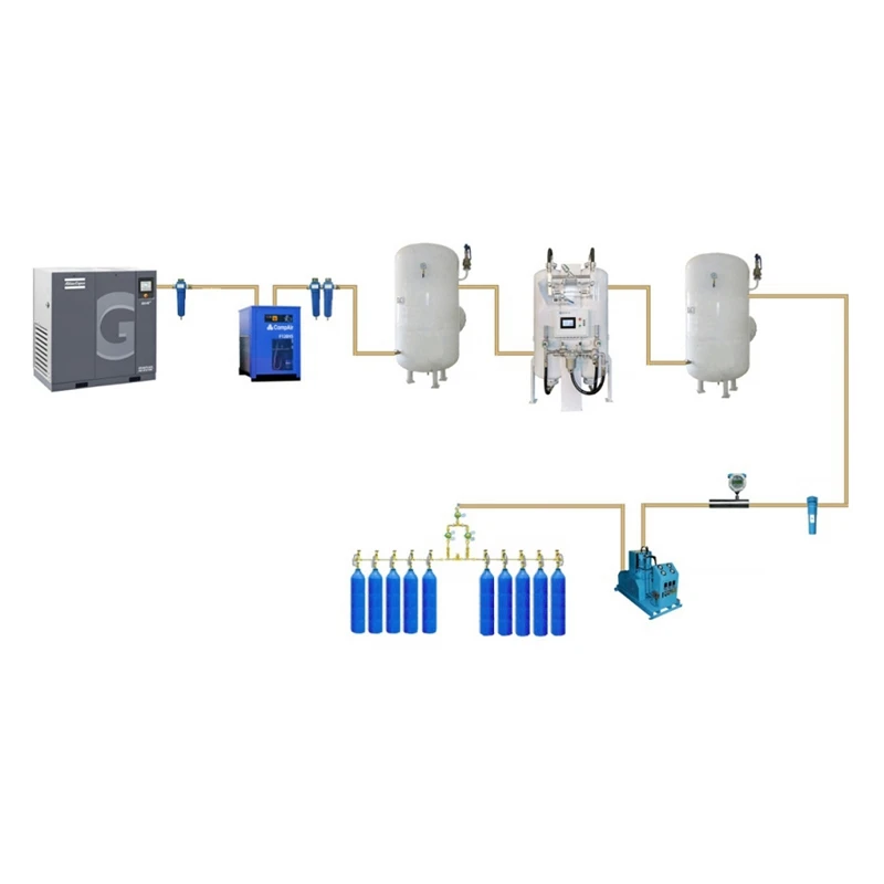 iso/ce//tuv certified psa oxygen generating plant oxigen generator refilling plant