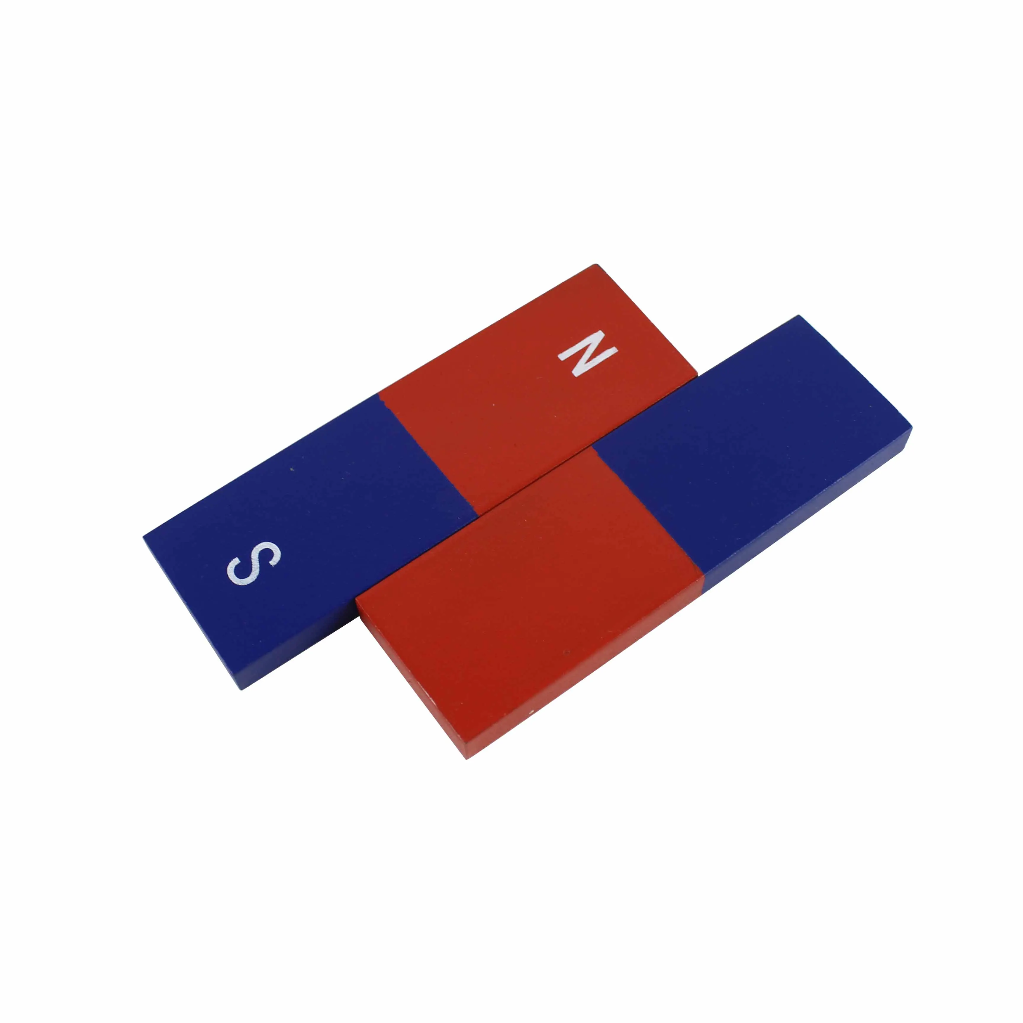 Physics Teaching Aids Rectangular Bar Alnico Magnets For Student Experiment Magnet Toy Set