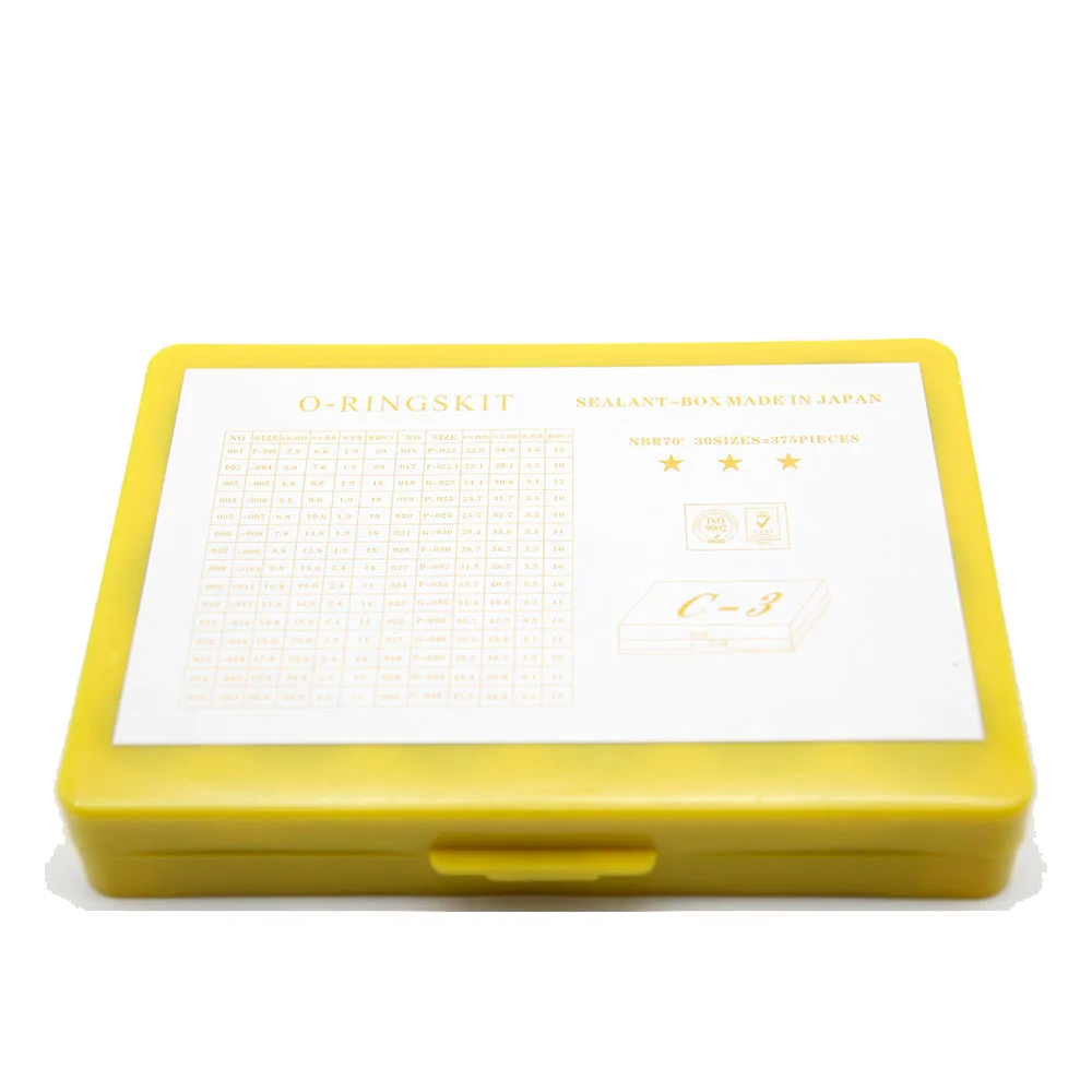 factory direct sale  Rubber Seal O-Ring Kit Oring Box