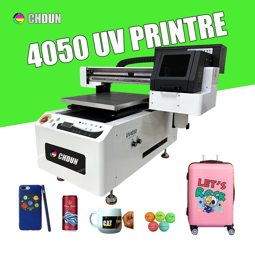 small A2 size flatbed UV dtf printer For phone case Glass bottle pen PVC Acrylic ceramic wood metal UV printing machine