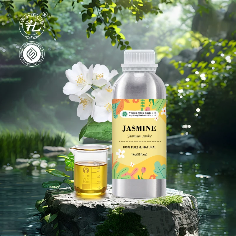Organic Jasmine Absolute Essential Oil | Arabian jasmine oil - 100% pure natural Jasminum sambac flower extract | Bulk 1kg