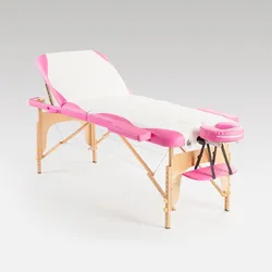 Better folding wooden spa bed massage table for sale
