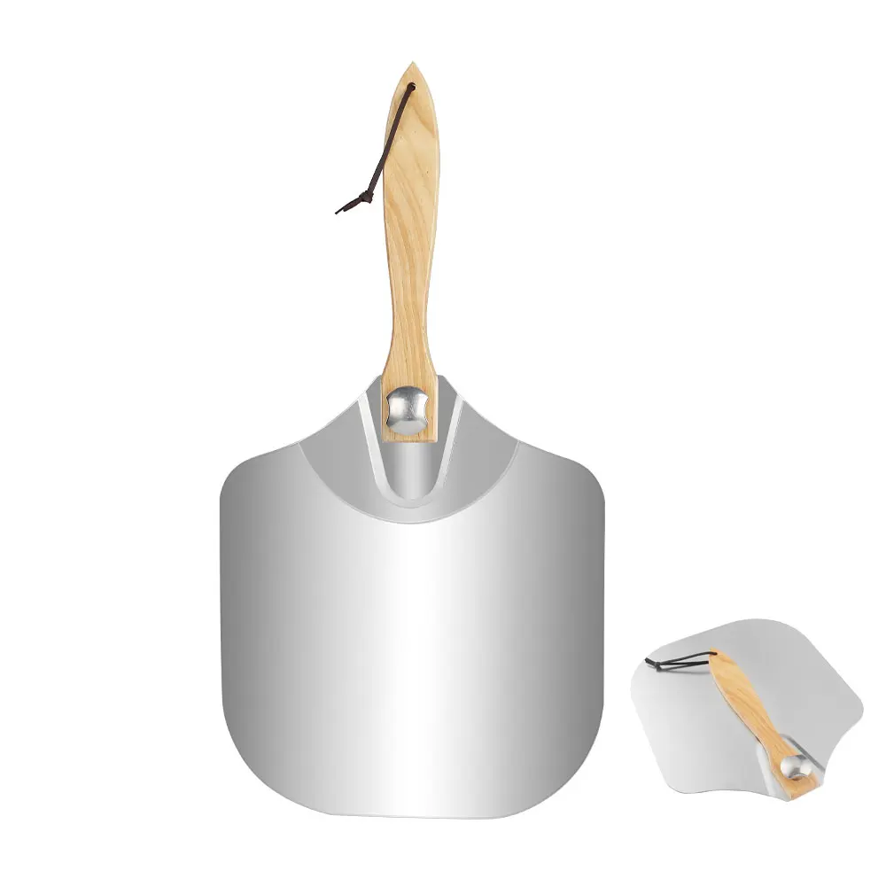 Factory Price Spatula PaddleAluminum Pizza Peel with folding handle