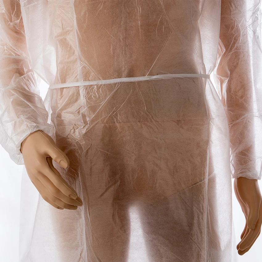 Manufacturer Disposable PP SMS Isolation Grown for Doctor