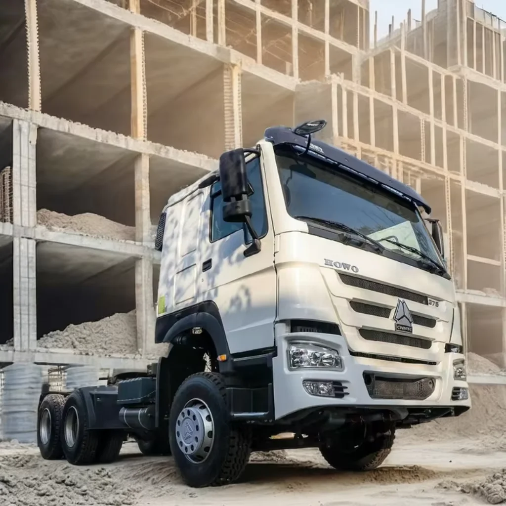 Factory Low Priced Sinotruck Howo NX 6*4 Manual Tractor Truck Weichai 380 Diesel Engine Euro 2 Emission Left Air Suspension