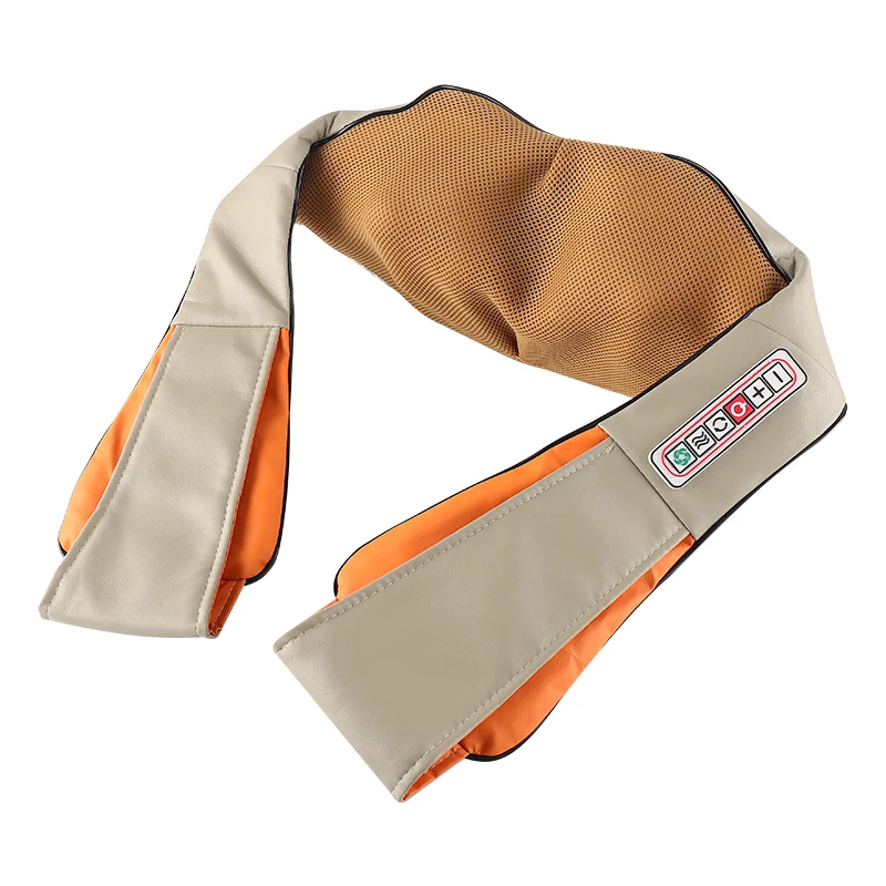 Amazon Hot selling electric full body shiatsu massage kneading pain relief shoulder warmer fat burning neck massage belt