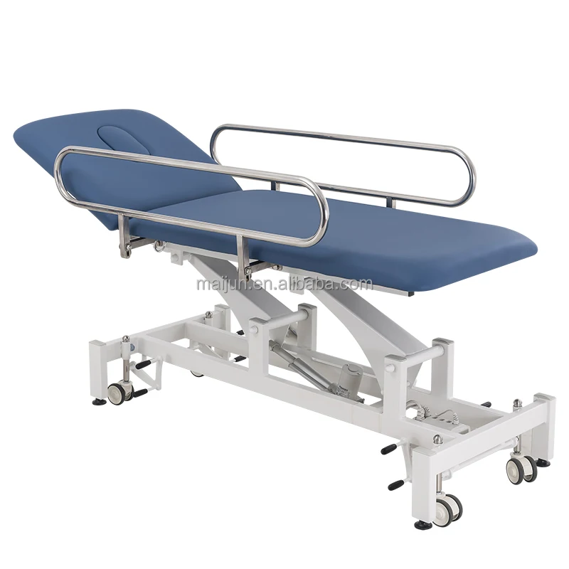 2 Section Treatment Table Rehabilitation Mobile Physiotherapy Chiropractic Table Price Clinic Hospital Massage Therapy Bed