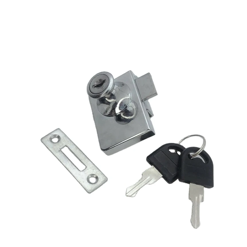 Zinc Alloy Push Drawer Lock Iron Key Cabinet Door Lock