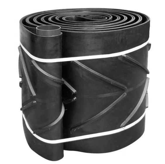 fishbone and rufftop profiled rubber conveyor belts for inclined conveying