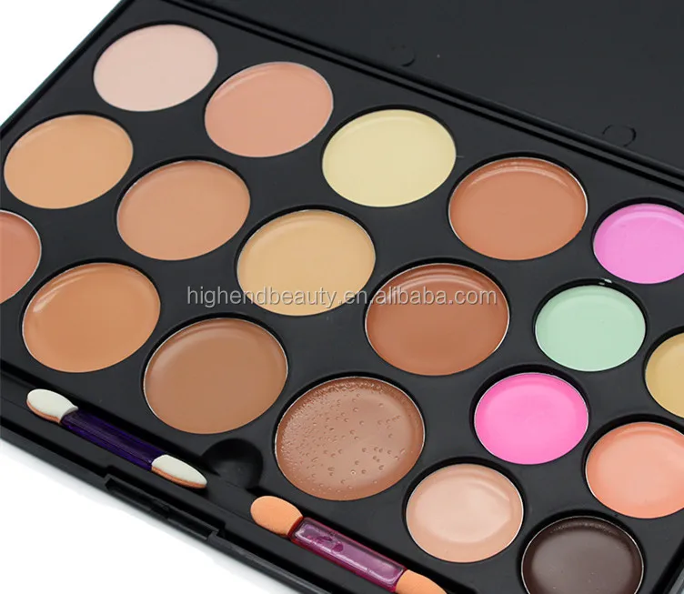 Professional wholesale 20colors waterproof Makeup Foundation palattes Corrector and concealer