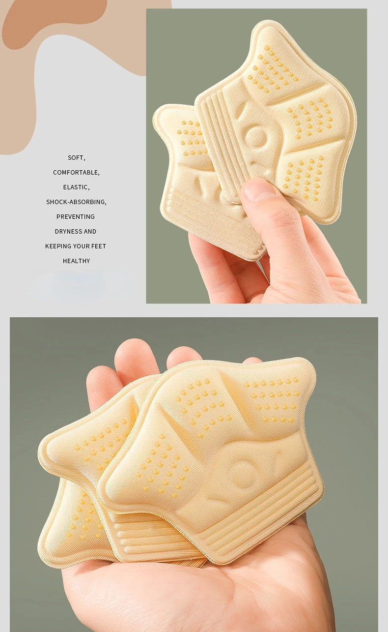 2 pcs Insoles Heel Pads Lightweight For Sport Shoes Adjustable Size Back Sticker Antiwear Feet Pad Cushion Insole Heel