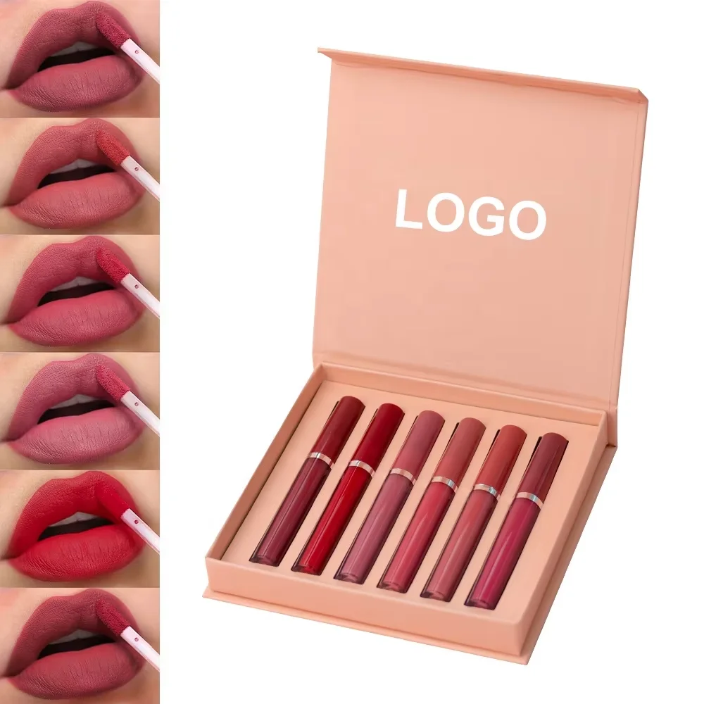 Makeup manufacturers Private label red matte liquid lipstick custom vegan waterproof lipstick