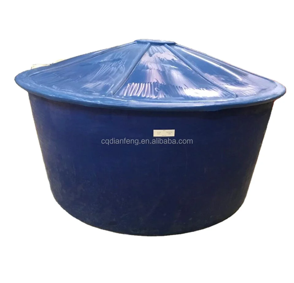 Large outdoor aquaculture fish tanks agricultural irrigation water storage tanks