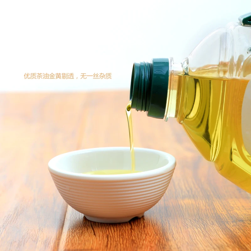 Wholesale food grade pure natural cold pressed camellia oil bulk camellia seed oil