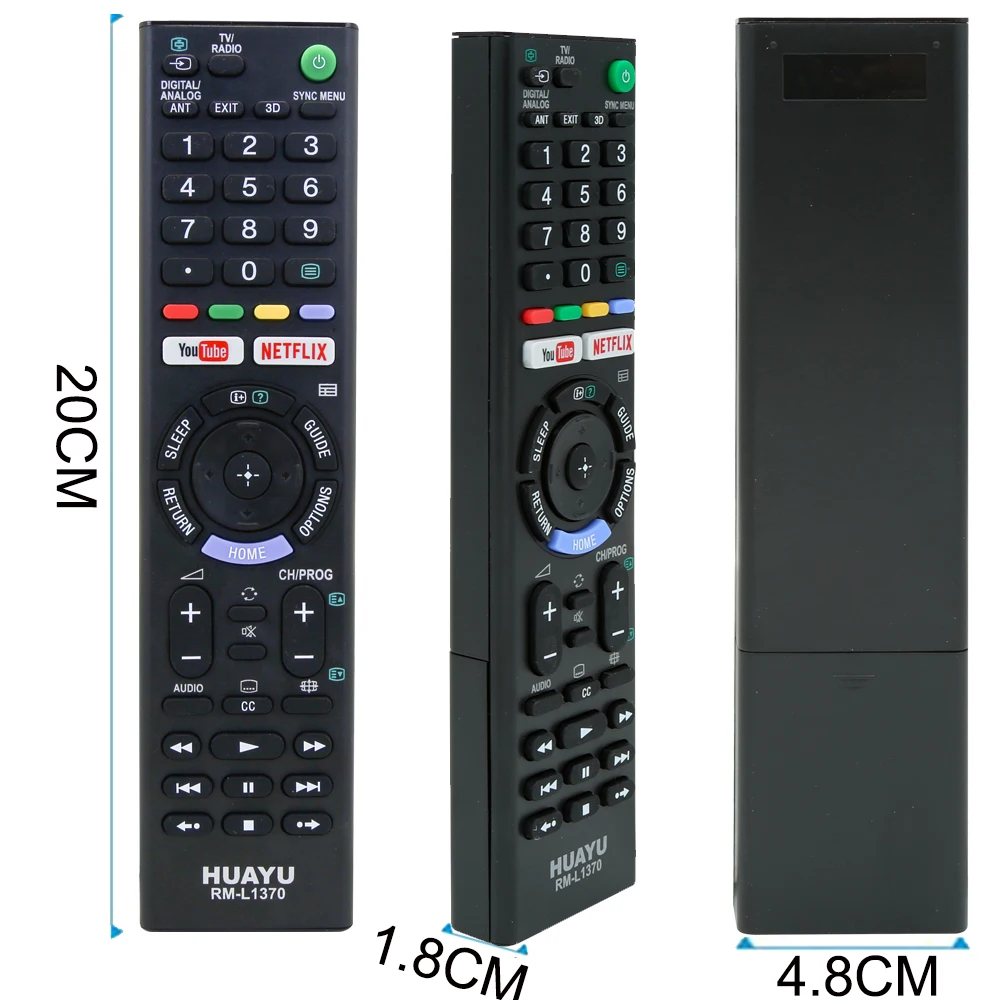 Universal  remote Control replacement for sony smart 4K UHD Crystal HDR TV Sony OLED bravia TV