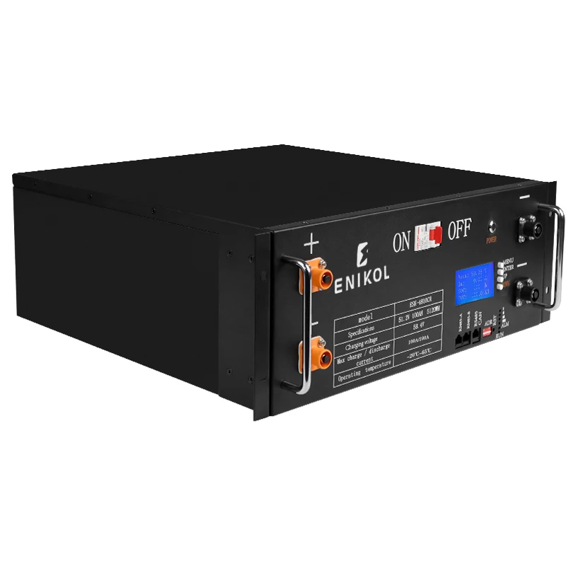 wholesale 24v Battery Rack 15kwh 48v Lifepo4 Battery Packs Solar Energy 48v100ah Lithium Battery